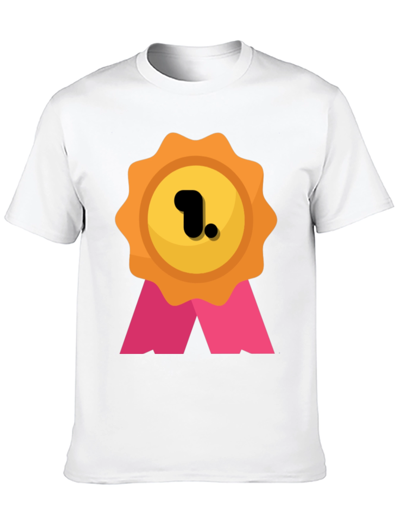 Winner Graphic Tee - First Place Ribbon Design