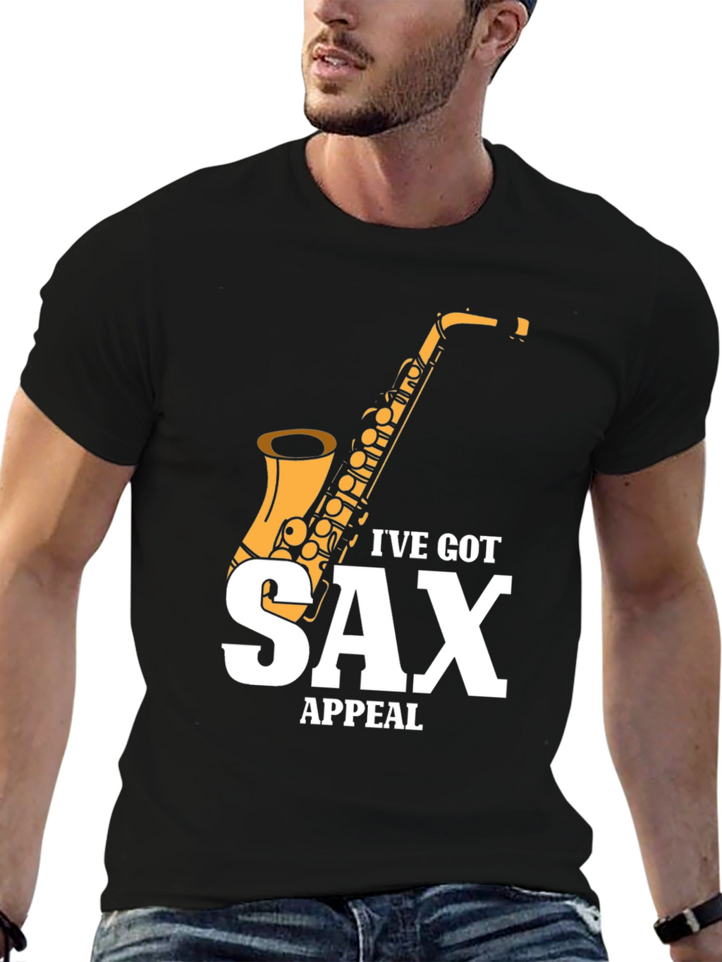 Sax Appeal T-Shirt - Musician Humor Tee