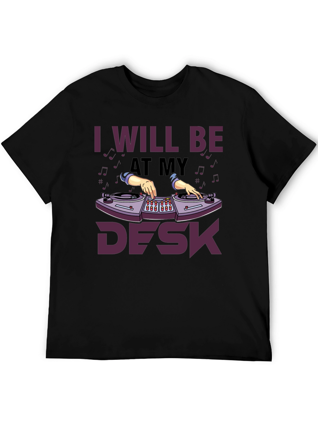 DJ At My Desk Graphic T-Shirt