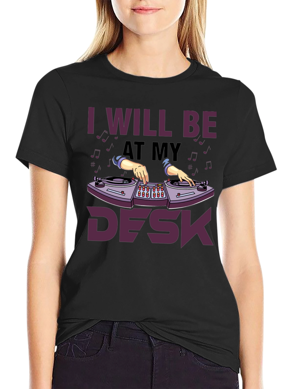 DJ At My Desk Graphic T-Shirt