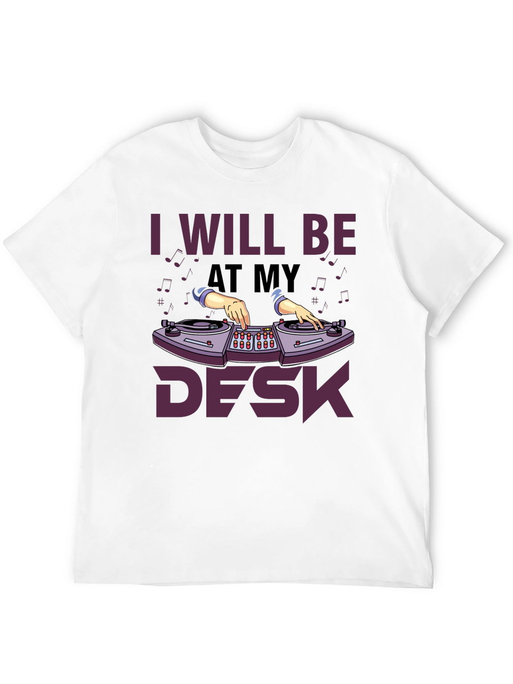 DJ At My Desk Graphic T-Shirt