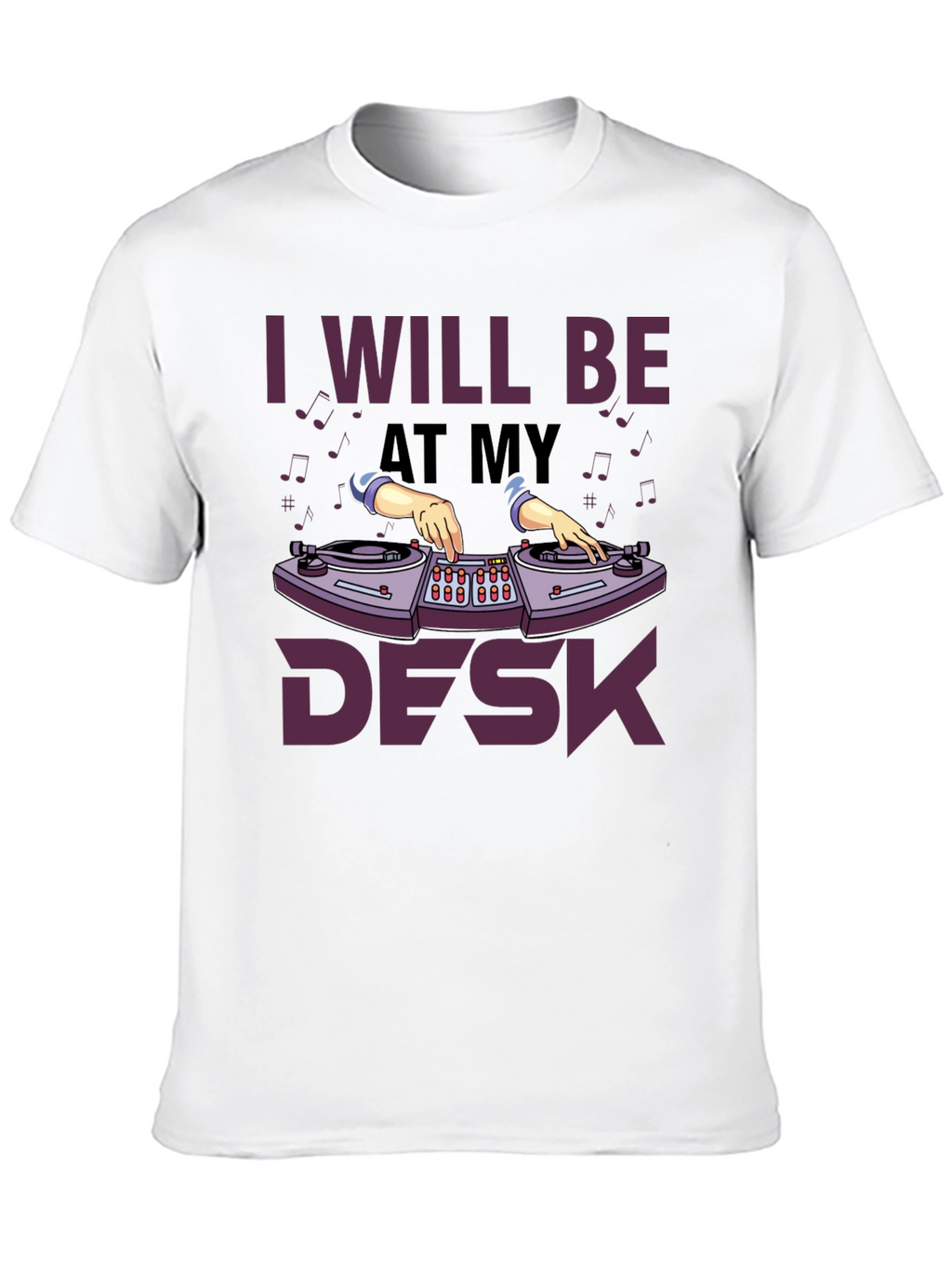 DJ At My Desk Graphic T-Shirt
