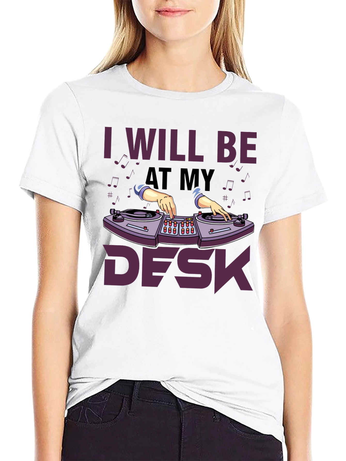 DJ At My Desk Graphic T-Shirt