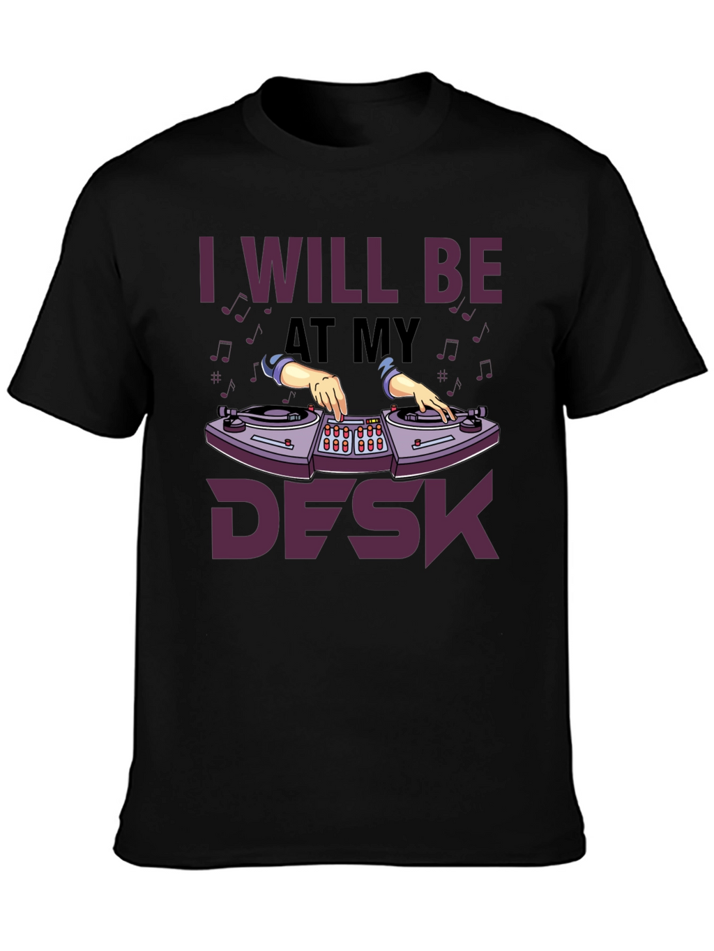DJ At My Desk Graphic T-Shirt