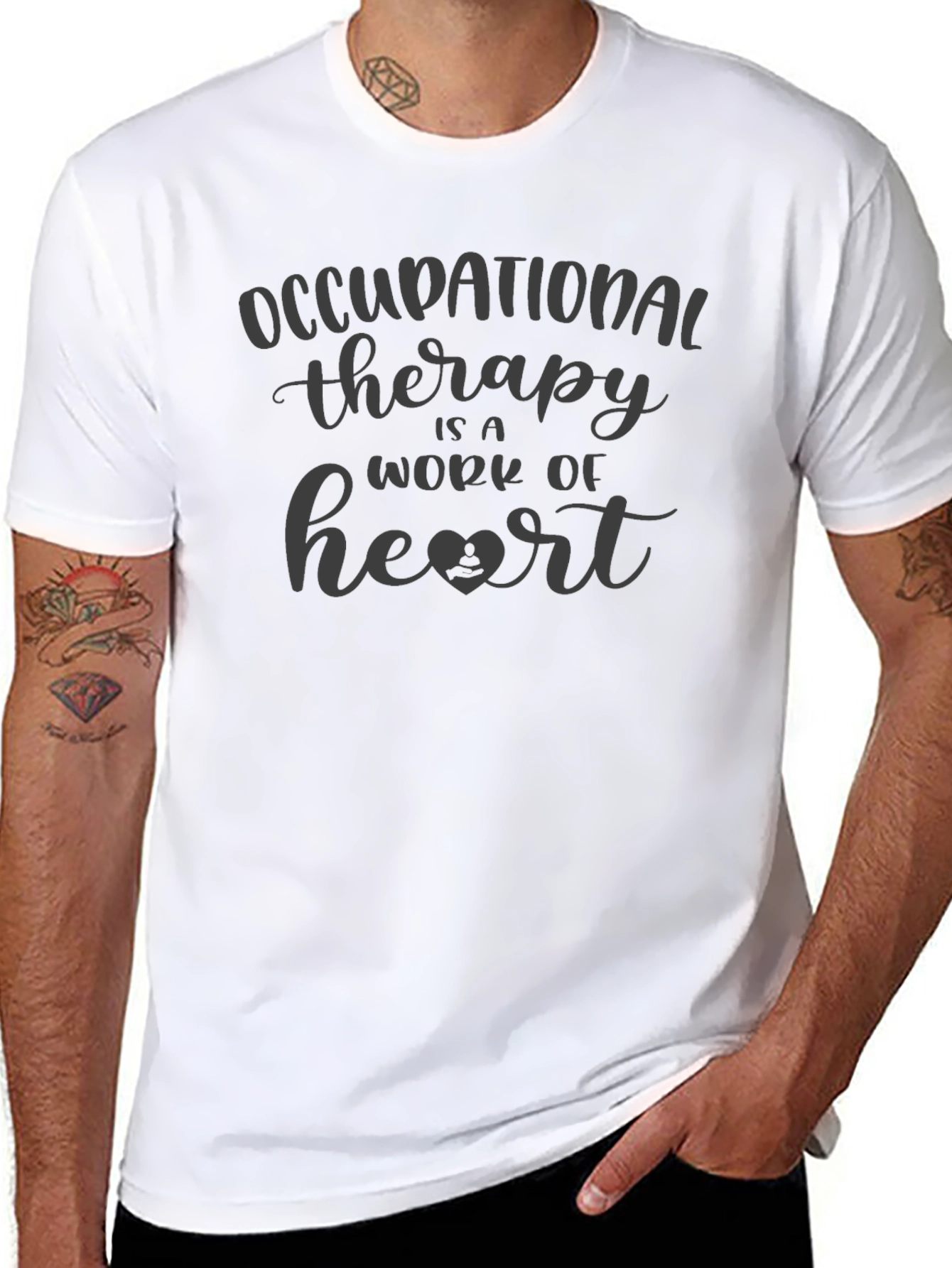 Occupational Therapy Heart T-Shirt