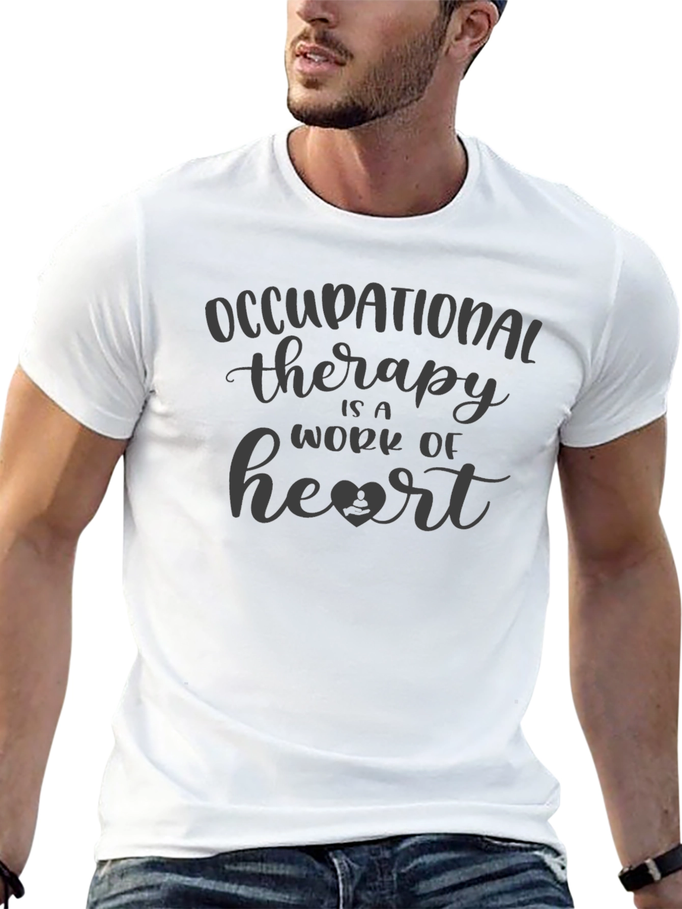 Occupational Therapy Heart T-Shirt