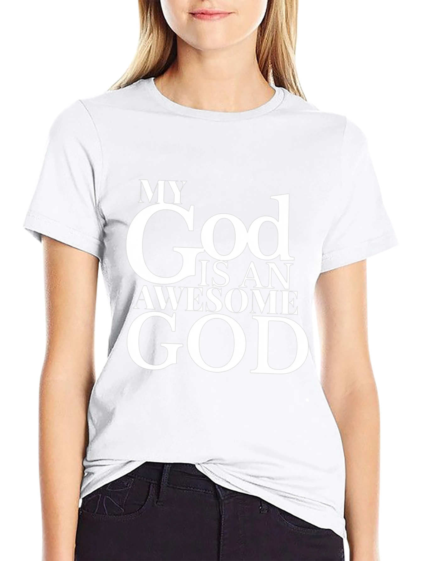 My God Is An Awesome God Graphic Tee