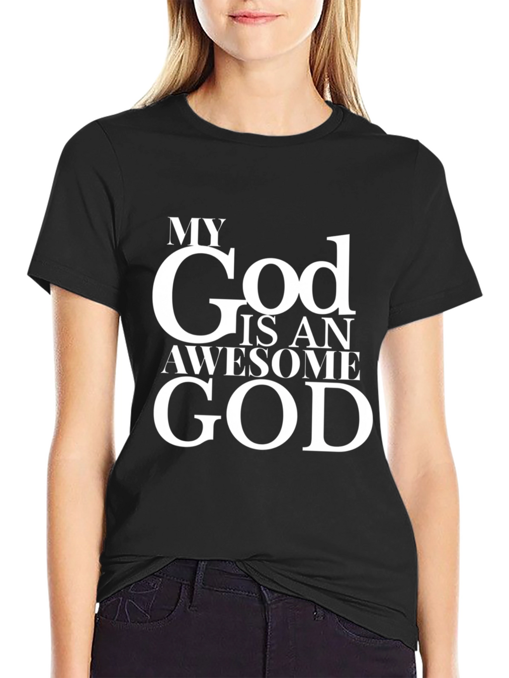 My God Is An Awesome God Graphic Tee