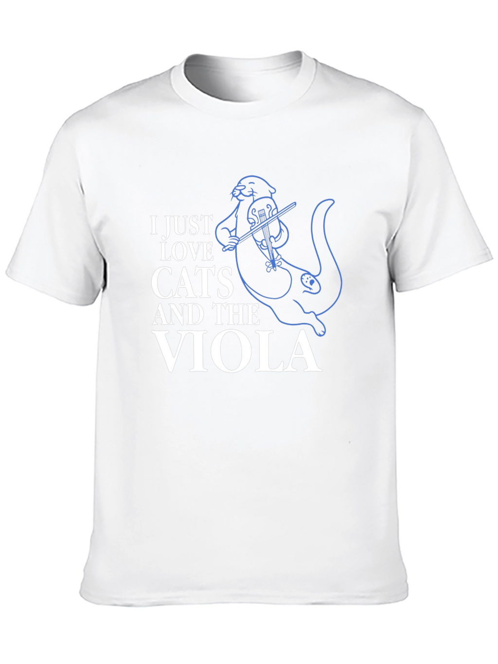 Cats and Viola T-Shirt - Music Lover Tee