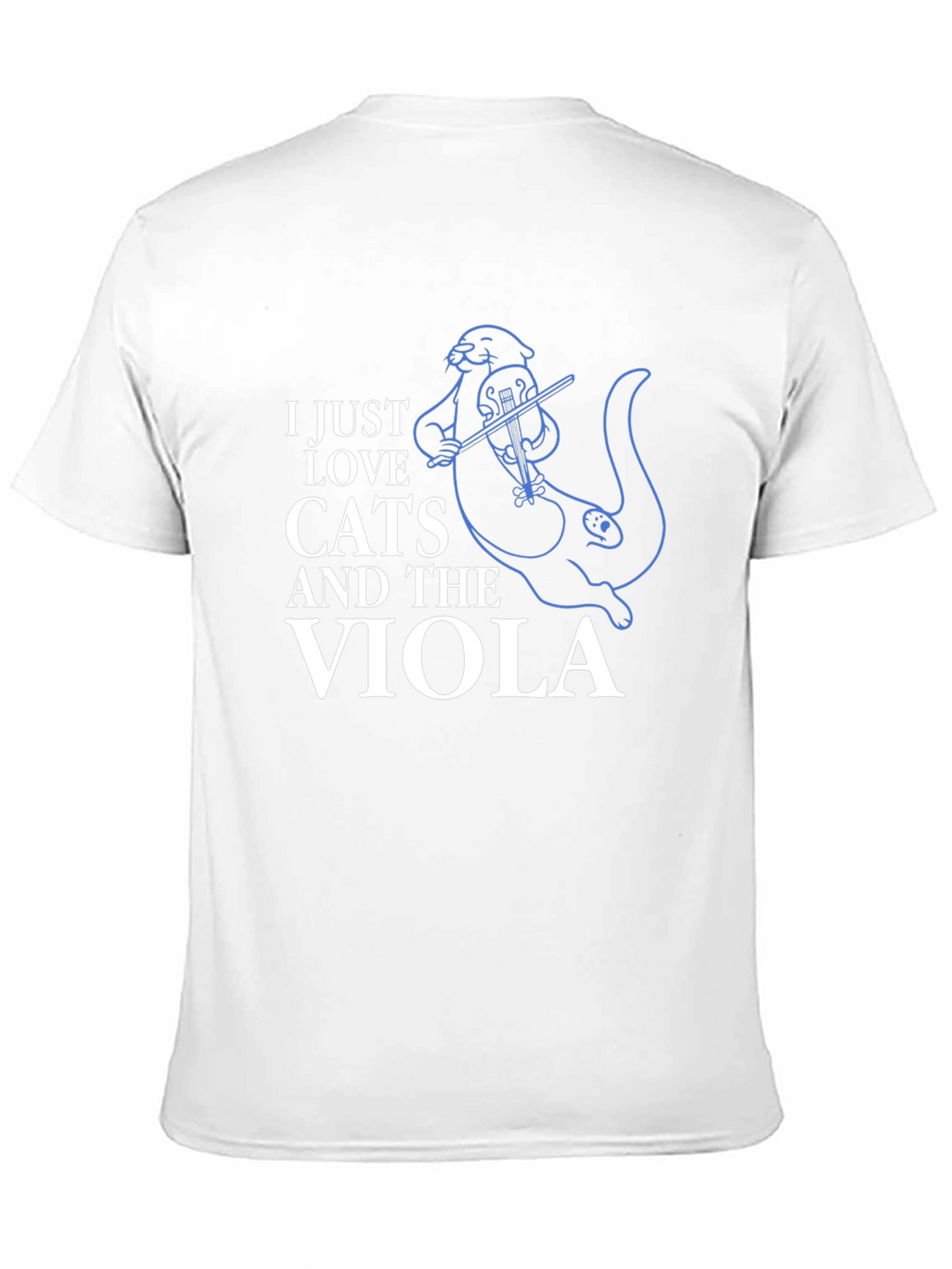 Cats and Viola T-Shirt - Music Lover Tee