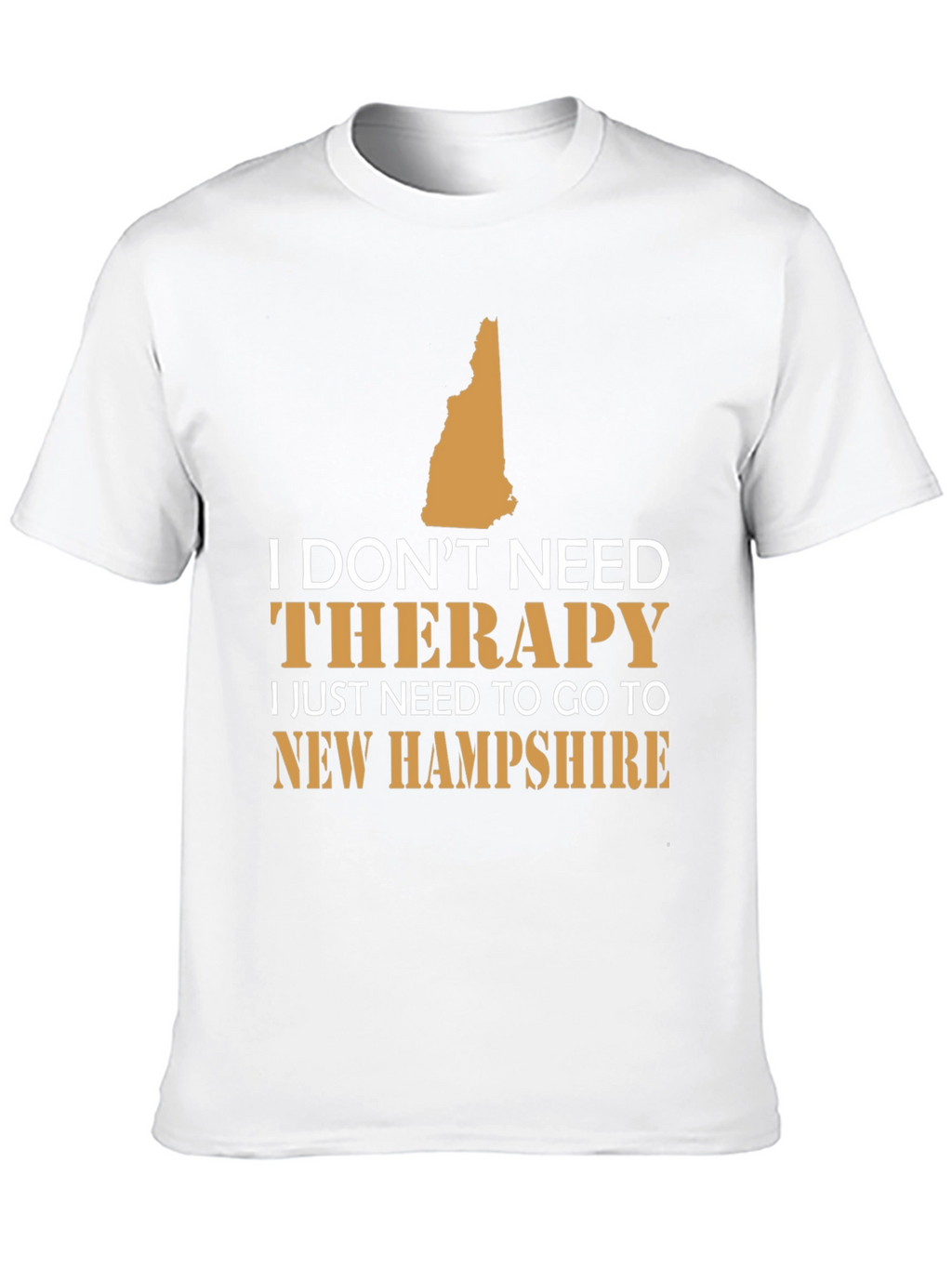 New Hampshire Therapy T-Shirt: State Pride Tee