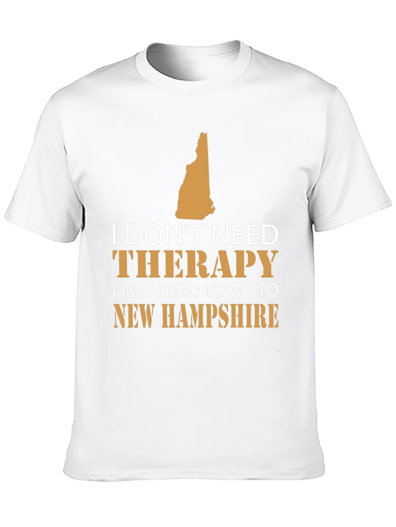 New Hampshire Therapy T-Shirt: State Pride Tee