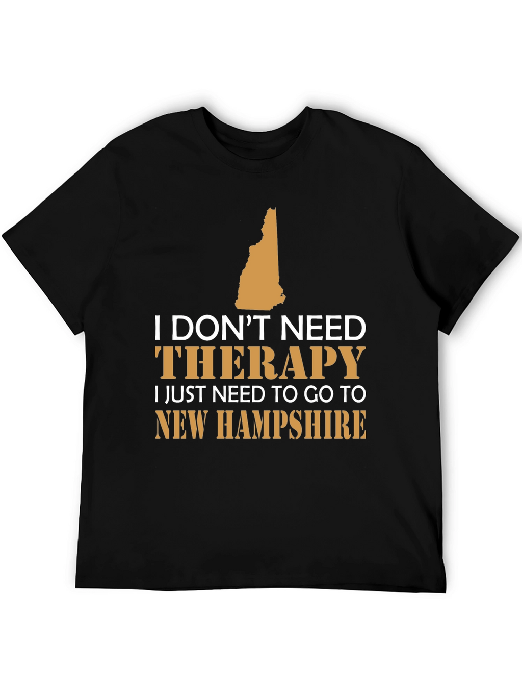New Hampshire Therapy T-Shirt: State Pride Tee
