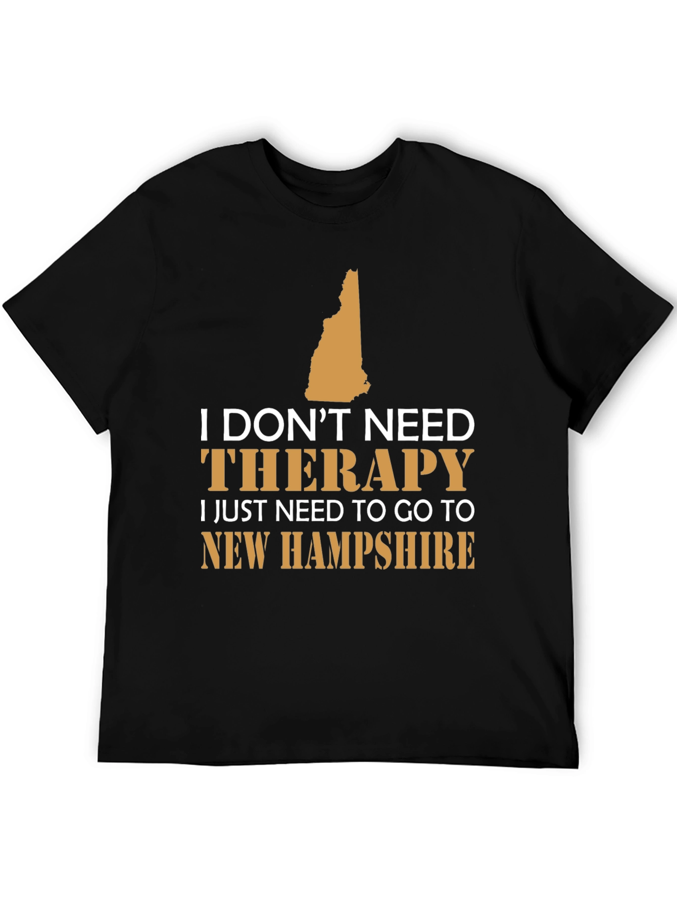 New Hampshire Therapy T-Shirt: State Pride Tee