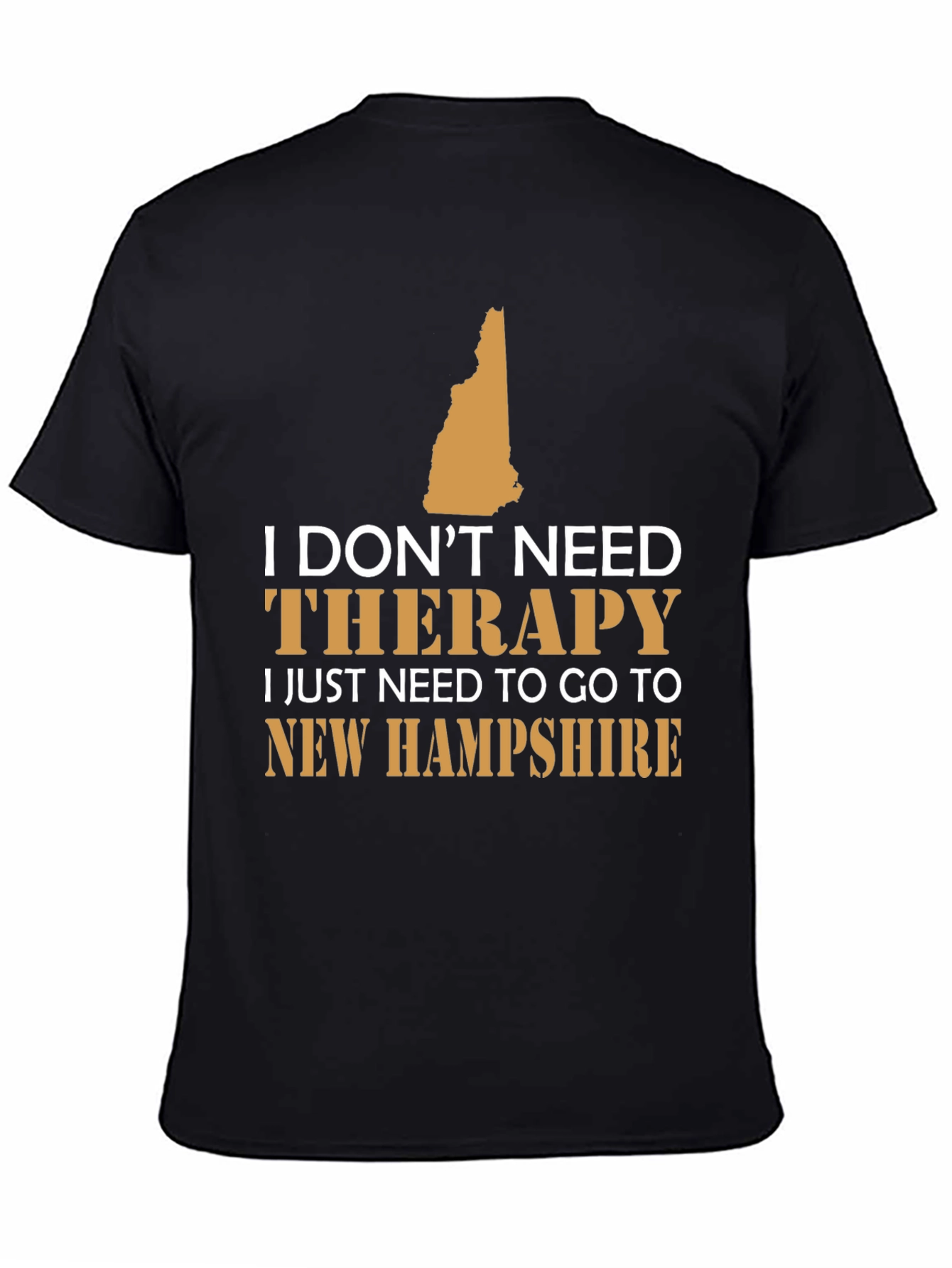 New Hampshire Therapy T-Shirt: State Pride Tee
