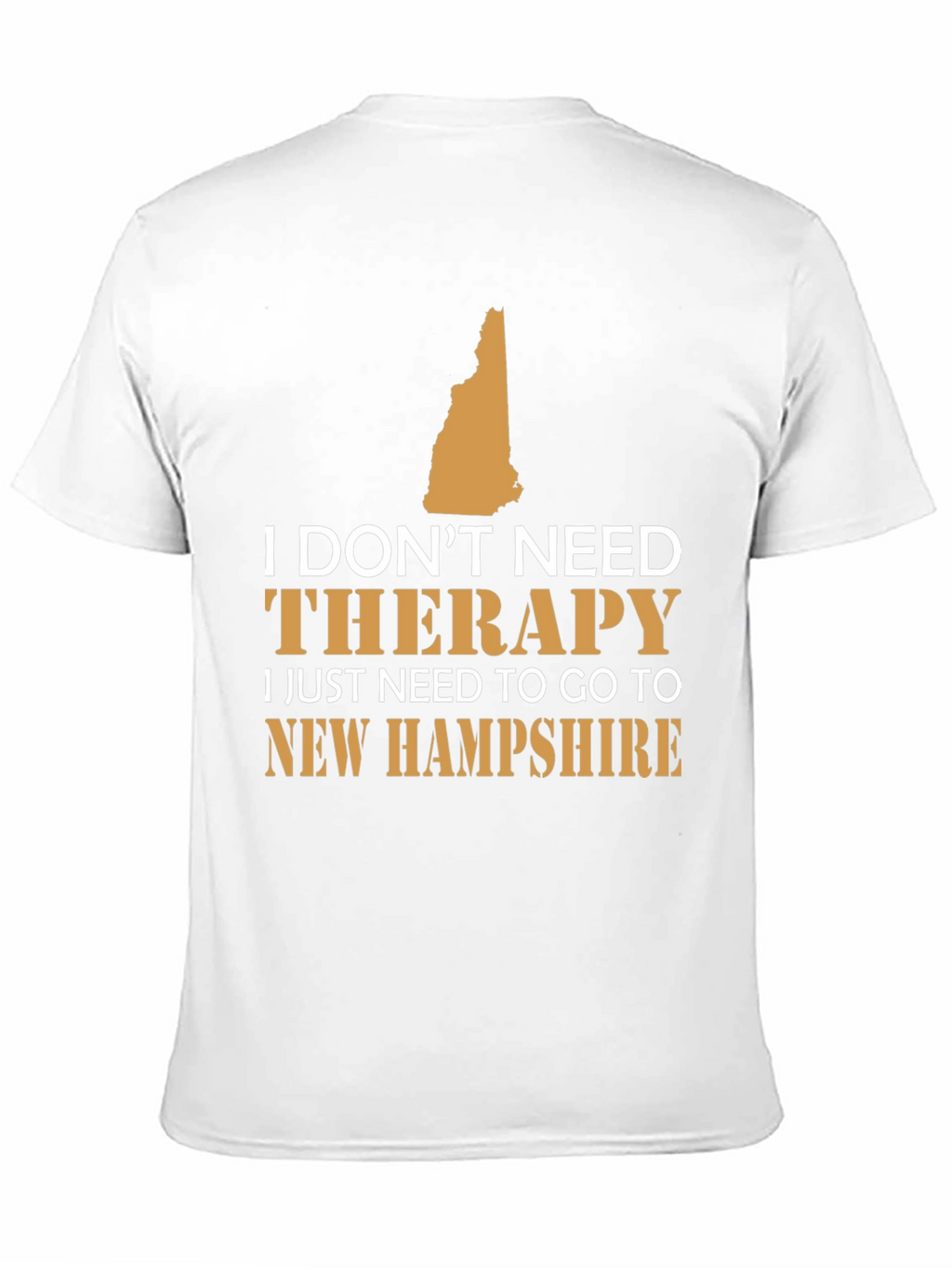 New Hampshire Therapy T-Shirt: State Pride Tee