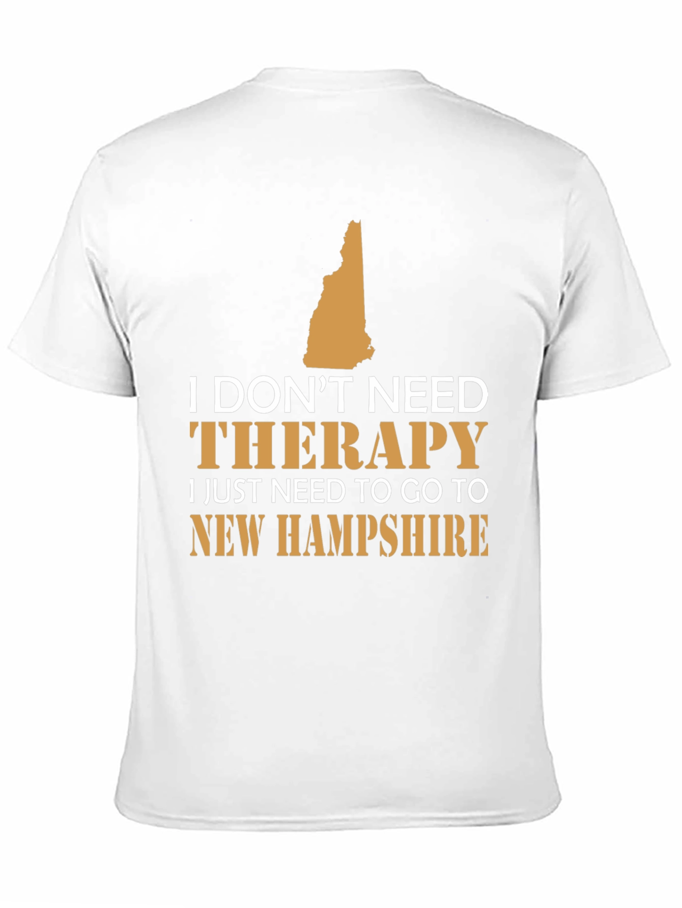 New Hampshire Therapy T-Shirt: State Pride Tee