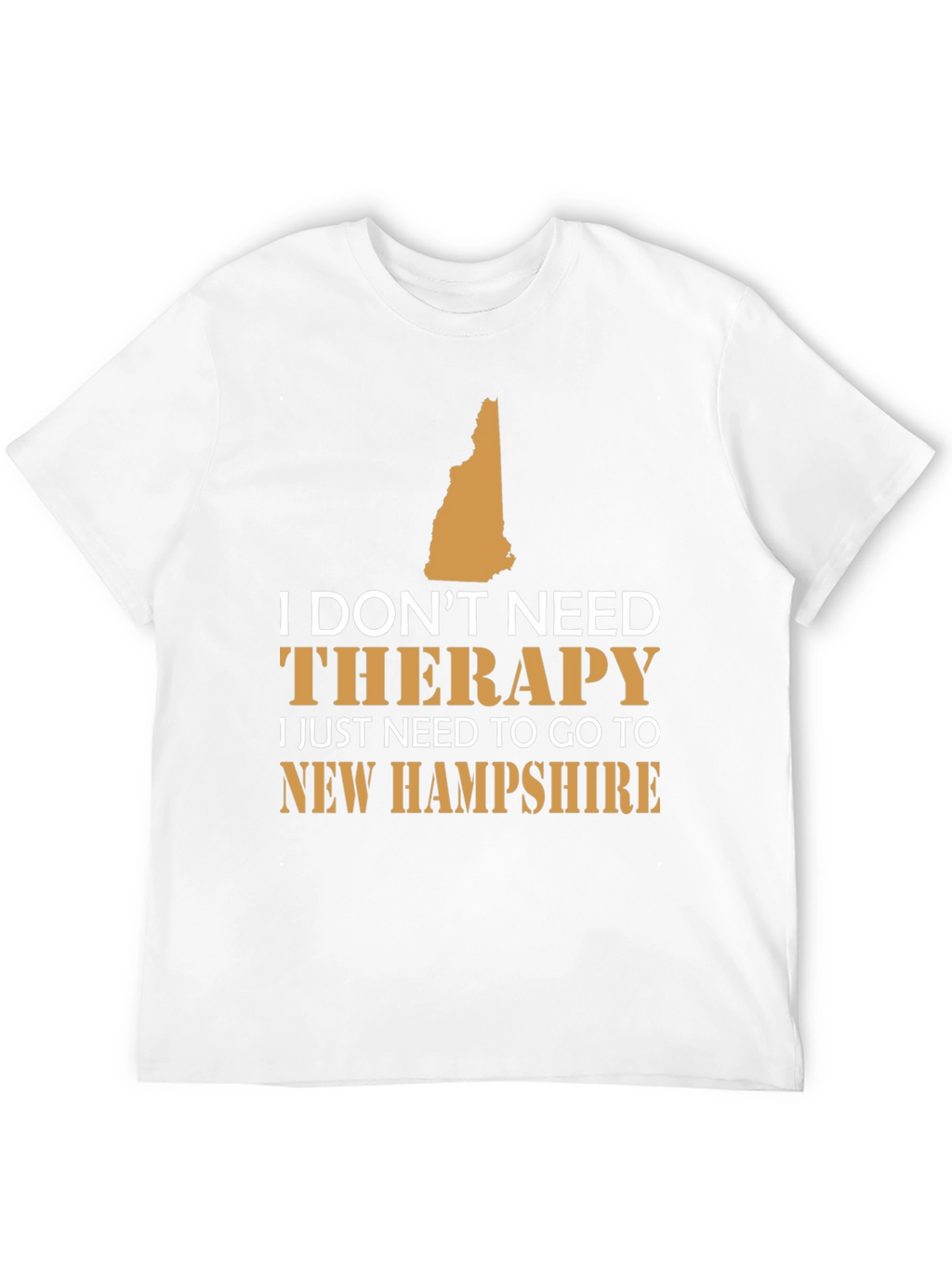 New Hampshire Therapy T-Shirt: State Pride Tee