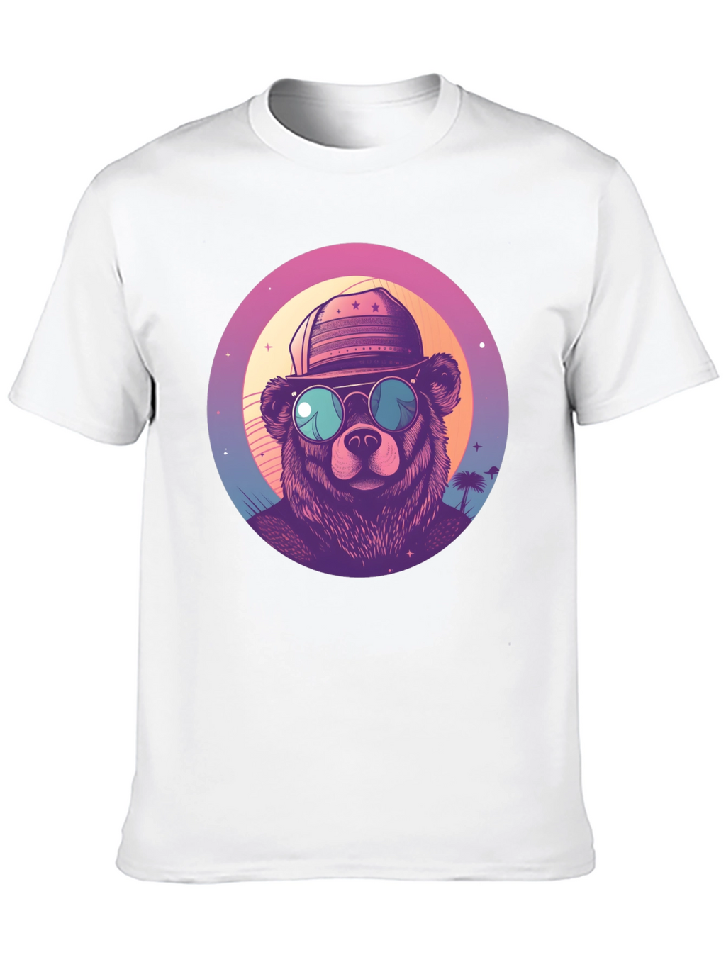 Retro Bear Graphic Tee
