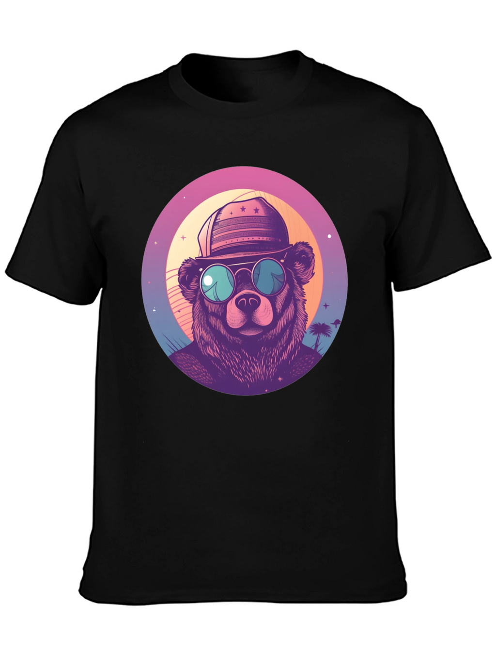 Retro Bear Graphic Tee