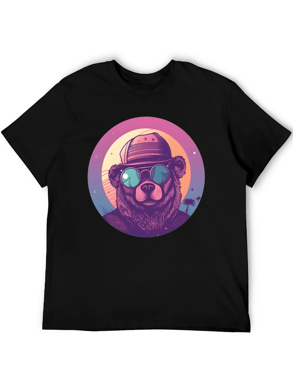 Retro Bear Graphic Tee