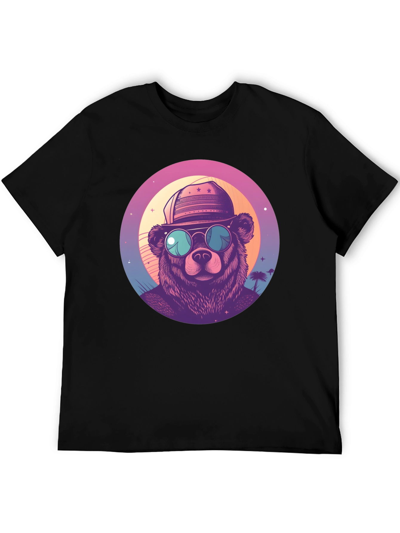 Retro Bear Graphic Tee