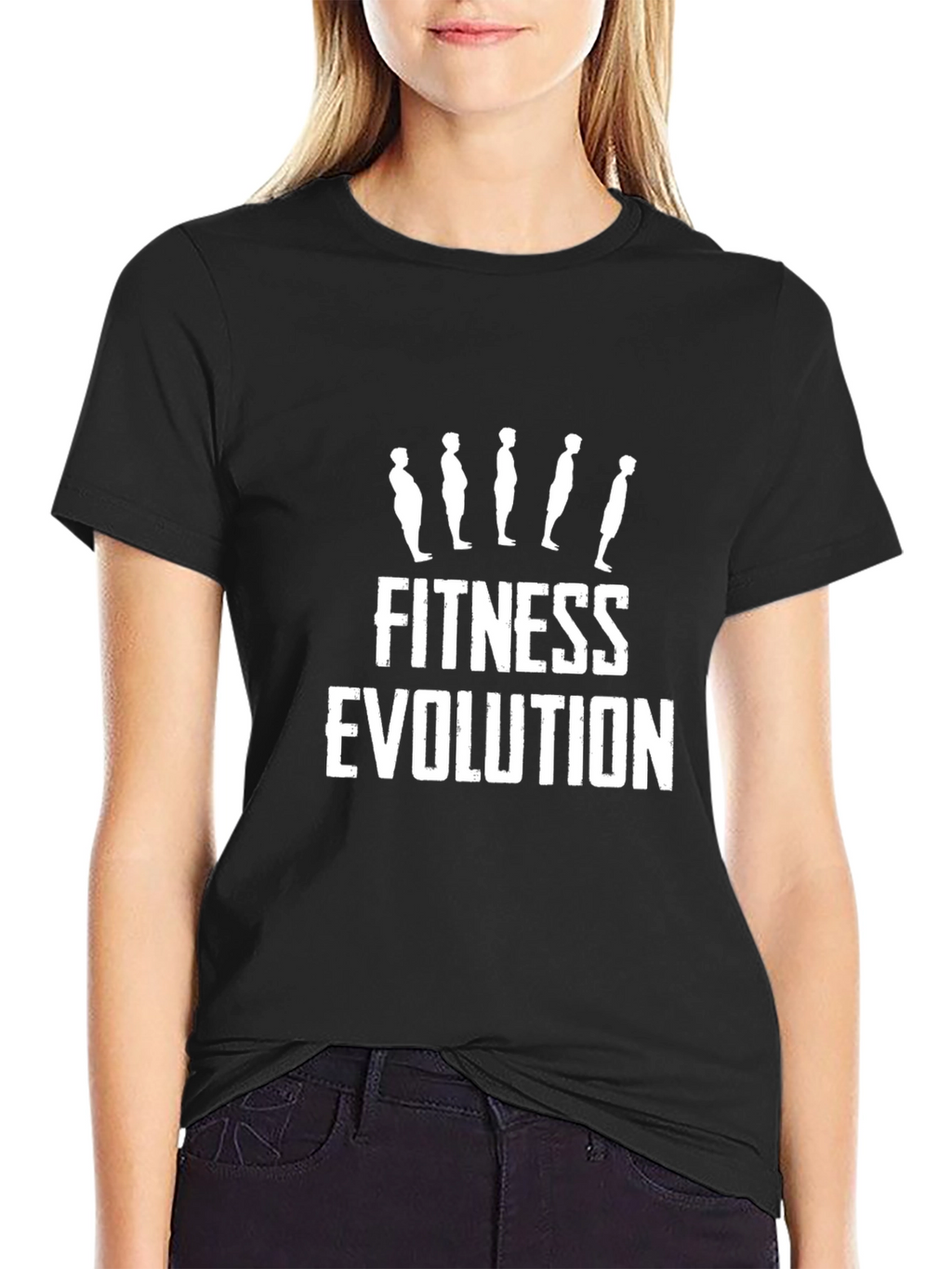 Fitness Evolution Graphic Print T-Shirt