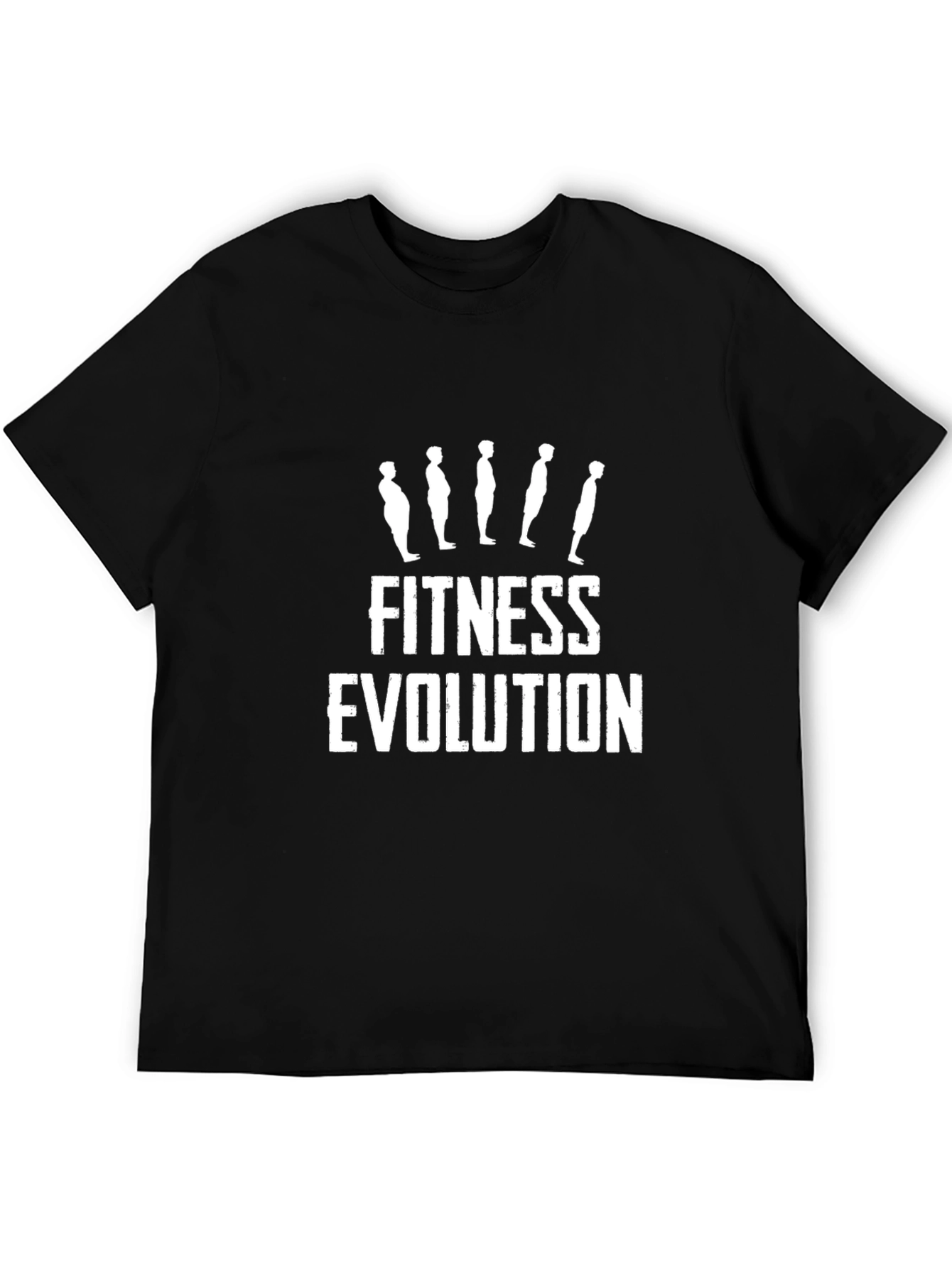 Fitness Evolution Graphic Print T-Shirt