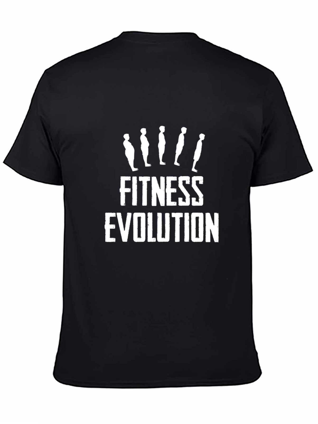 Fitness Evolution Graphic Print T-Shirt