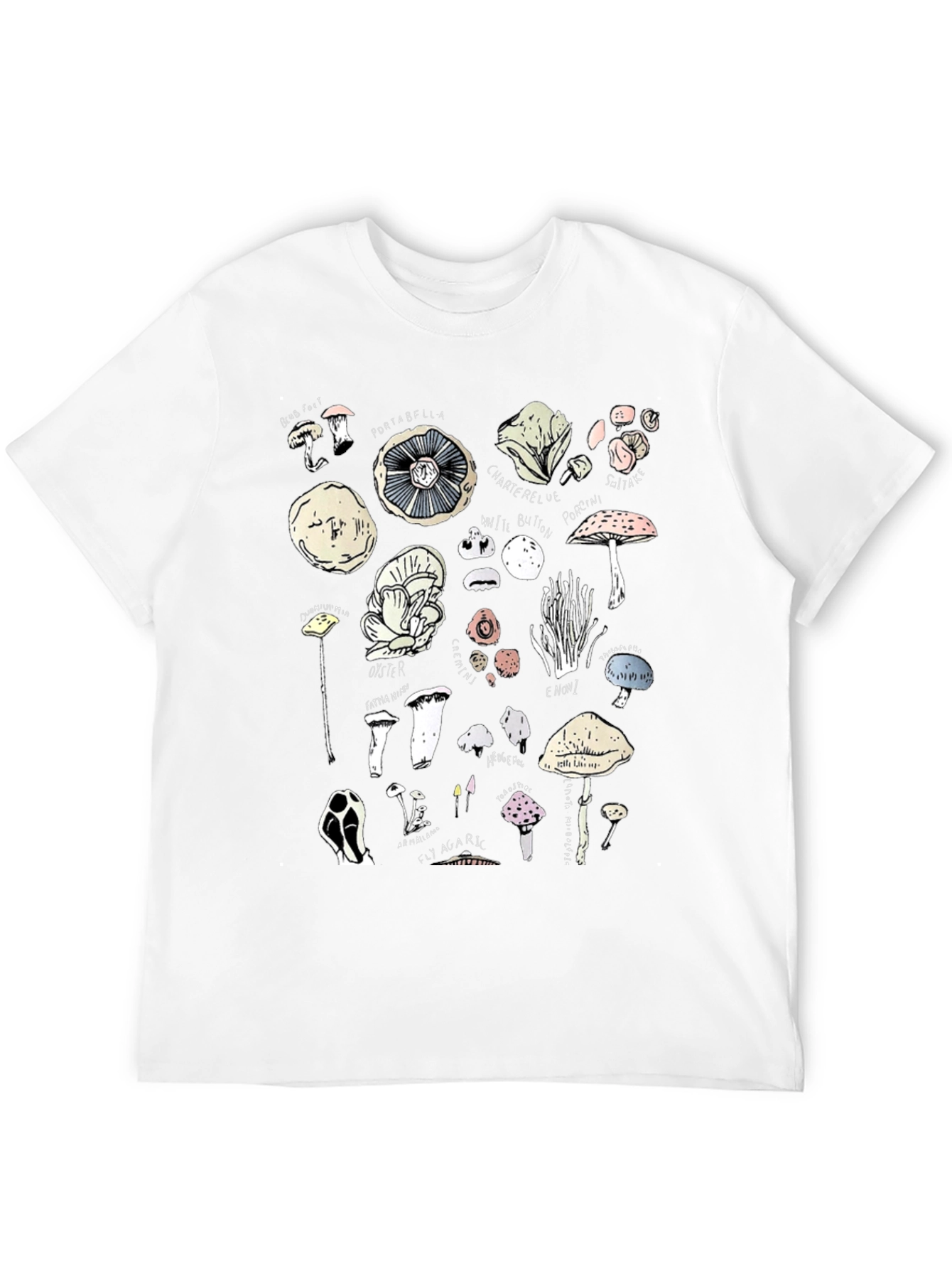 Mushroom Print T-Shirt