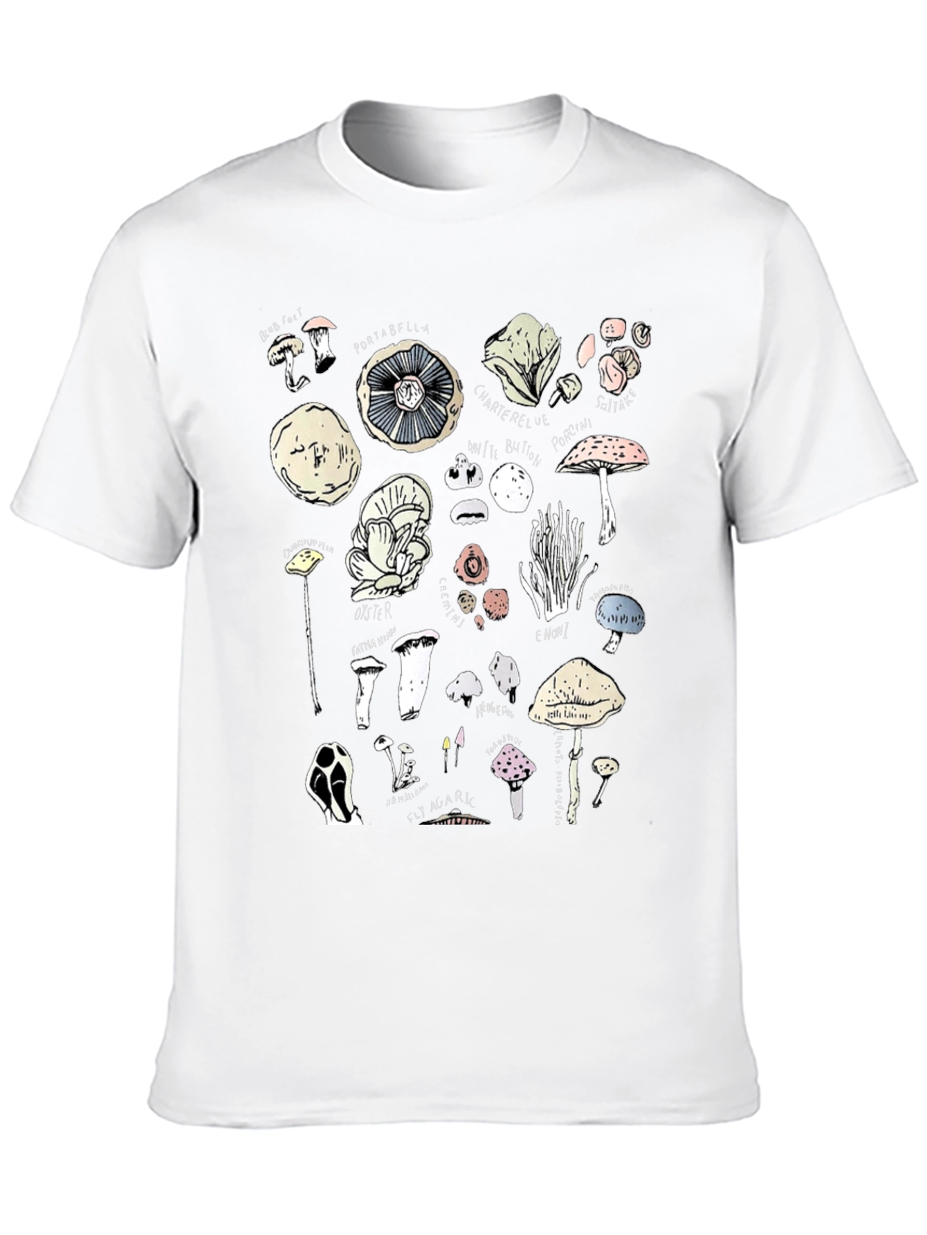 Mushroom Print T-Shirt