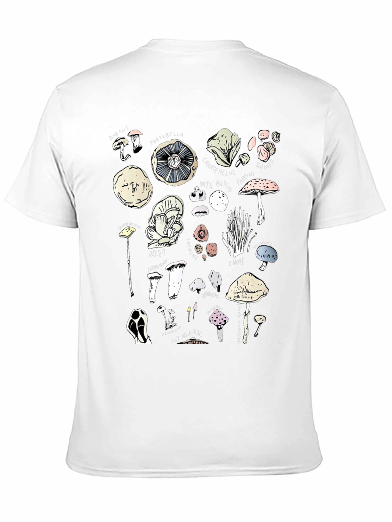 Mushroom Print T-Shirt