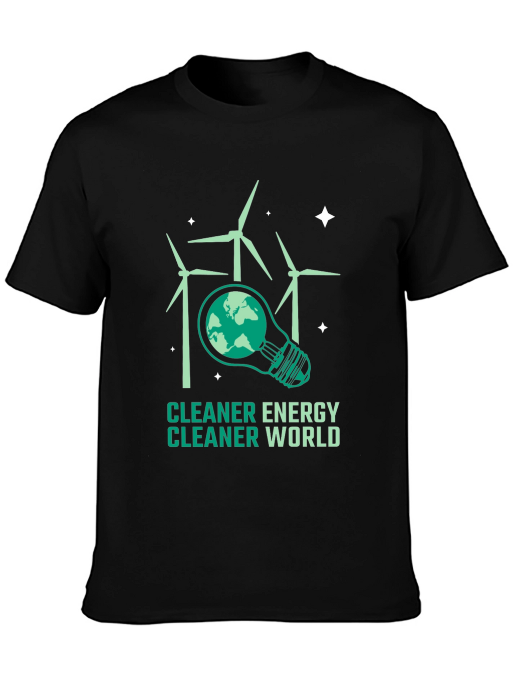 Eco-Friendly T-Shirt: Cleaner Energy Cleaner World
