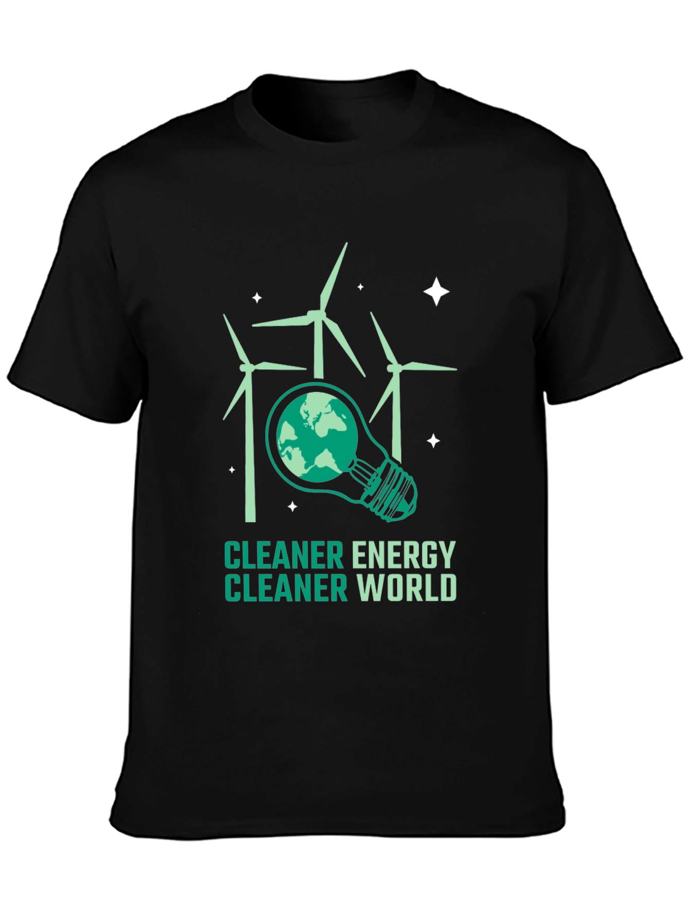 Eco-Friendly T-Shirt: Cleaner Energy Cleaner World