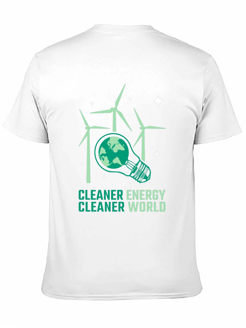 Eco-Friendly T-Shirt: Cleaner Energy Cleaner World