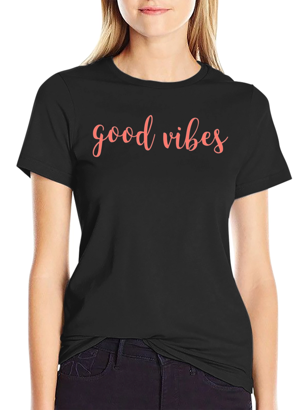 Good Vibes Black T-Shirt