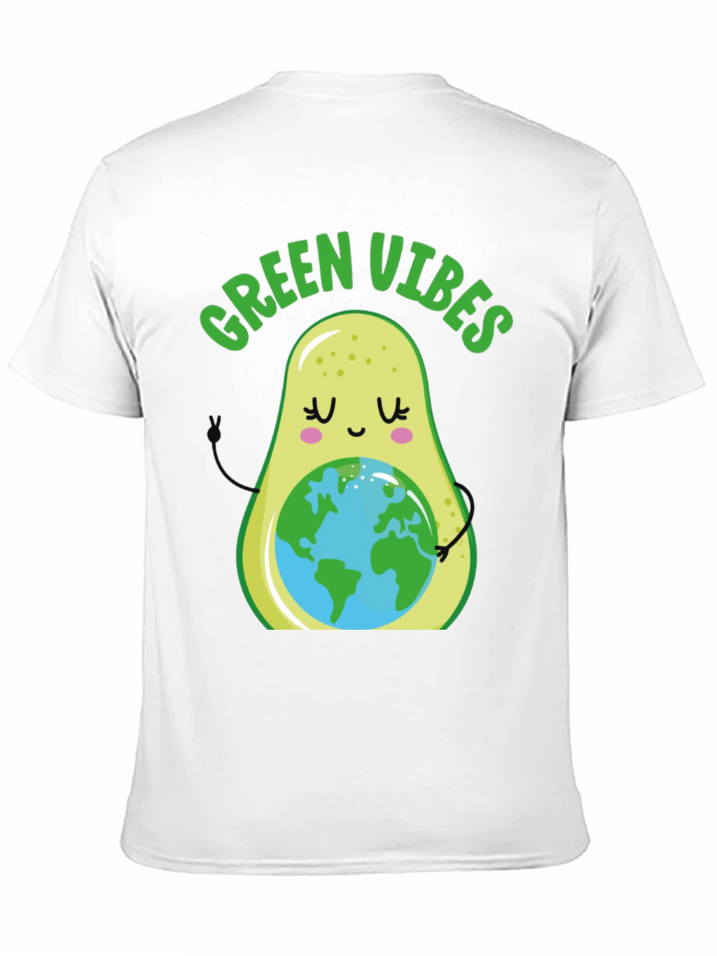 Green Vibes Avocado Earth T-Shirt