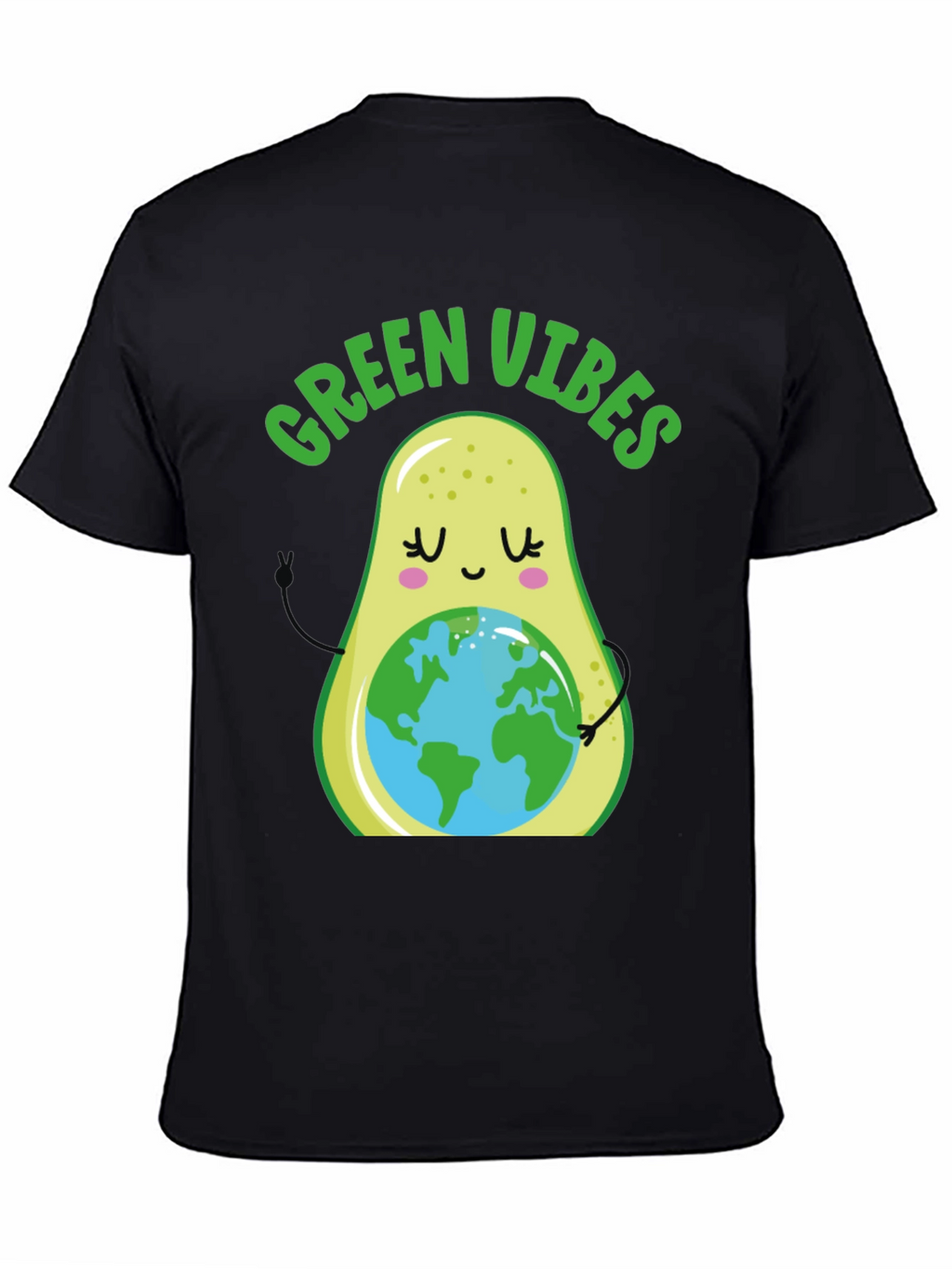 Green Vibes Avocado Earth T-Shirt