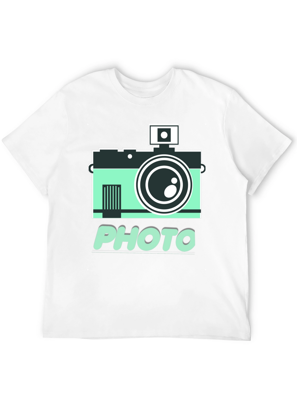 Retro Camera Photo Graphic T-Shirt