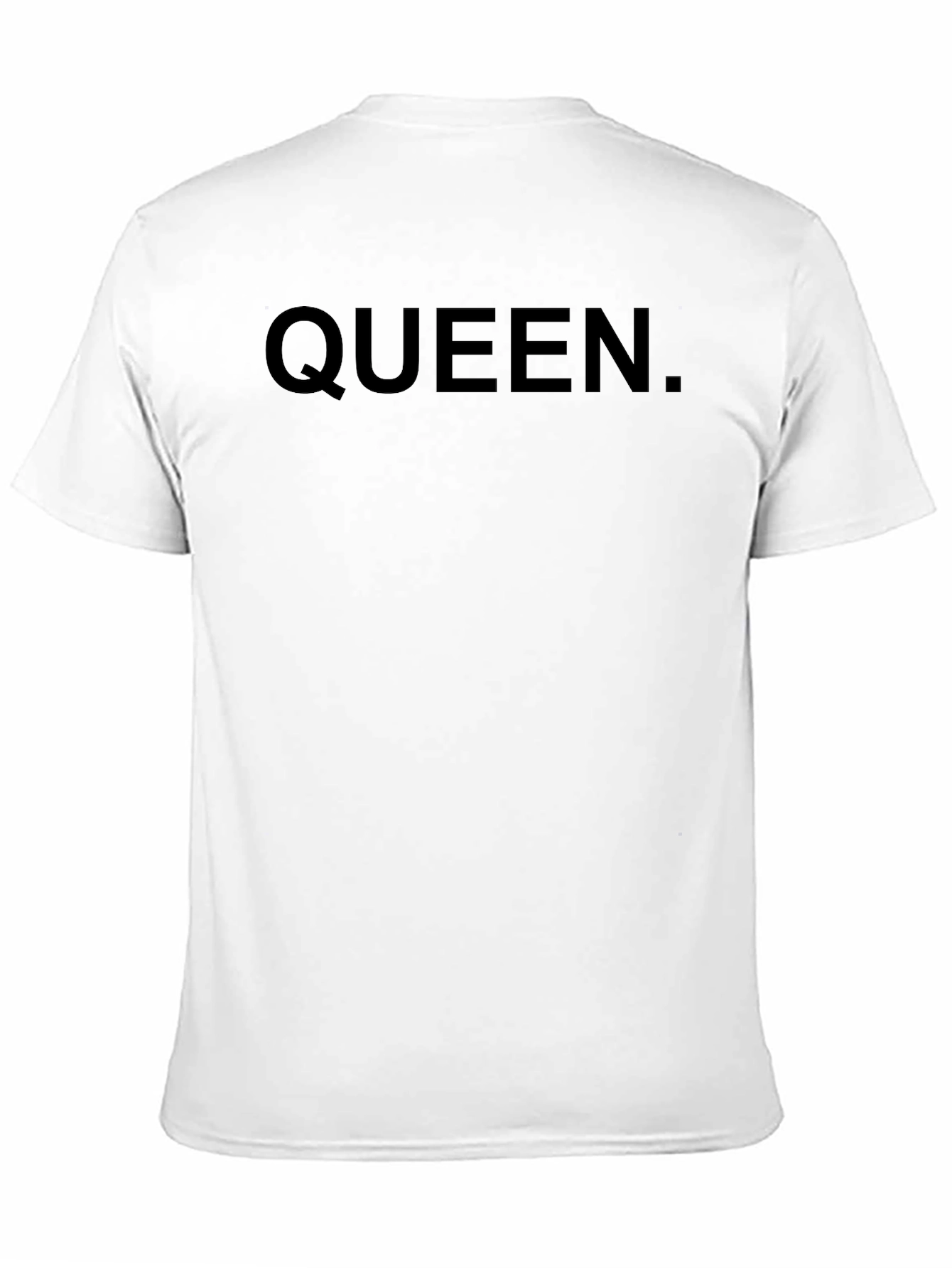 Queen Graphic Tee - Black Cotton T-Shirt