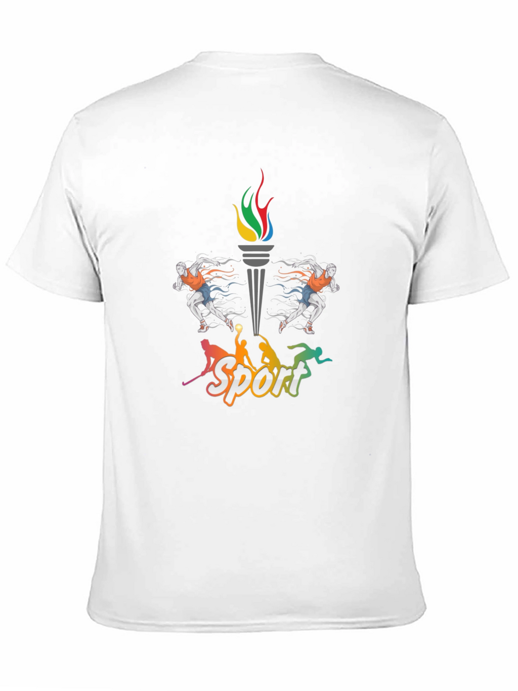 Sport Graphic Black T-Shirt