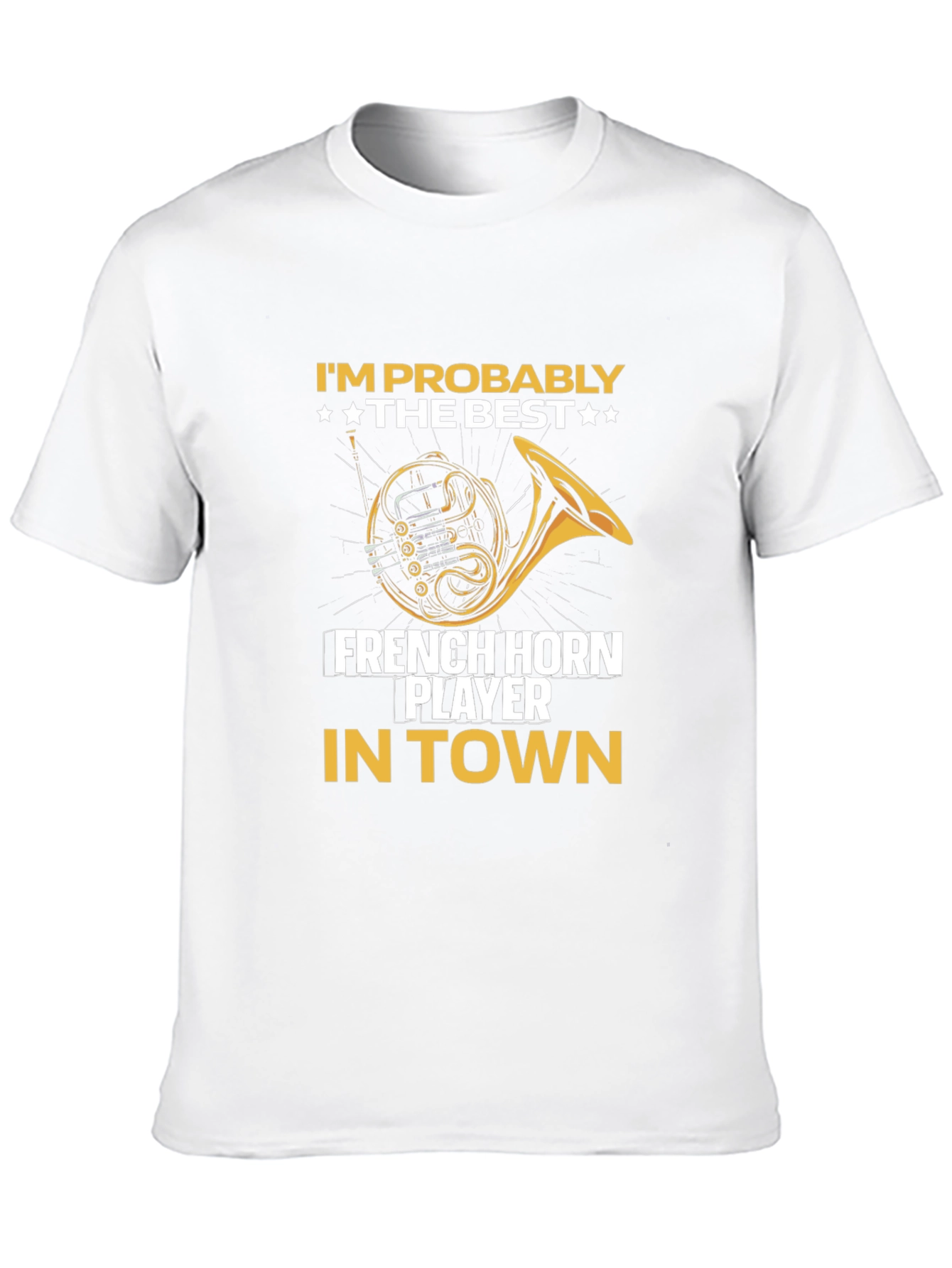 Best French Horn Player T-Shirt - Musician Tee