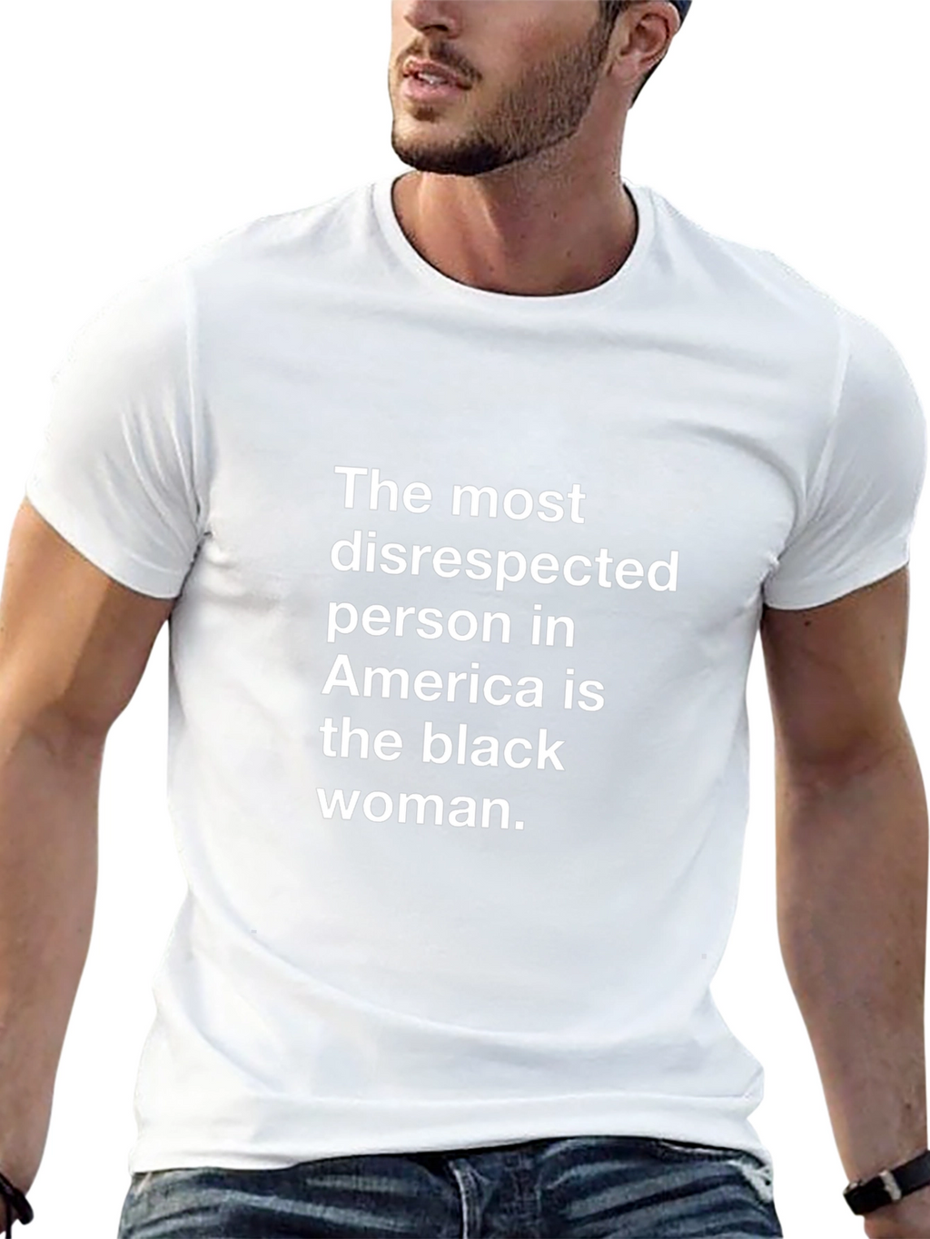 Empowering Statement T-Shirt: Black Woman