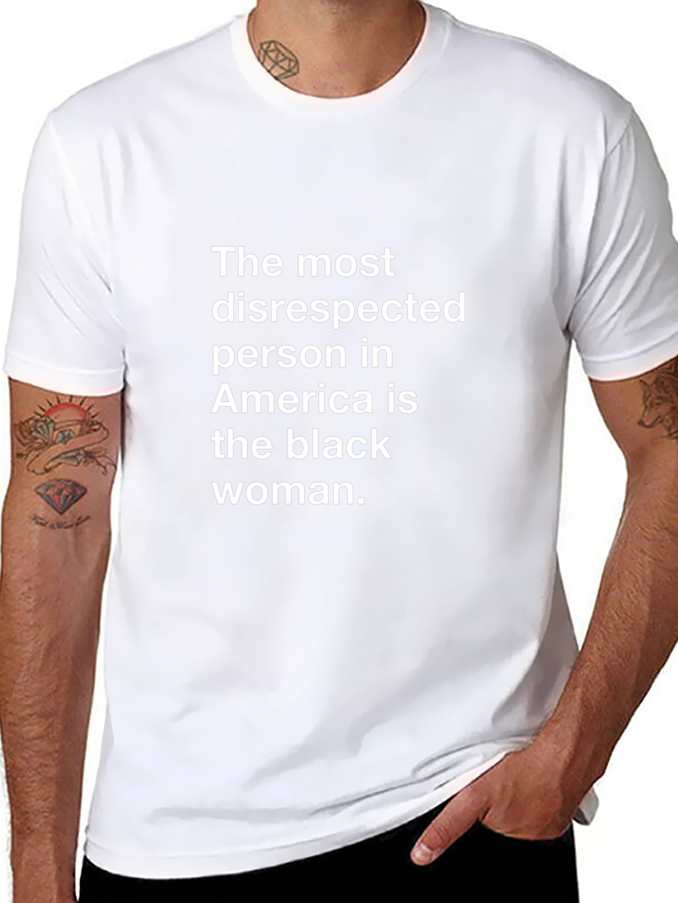 Empowering Statement T-Shirt: Black Woman