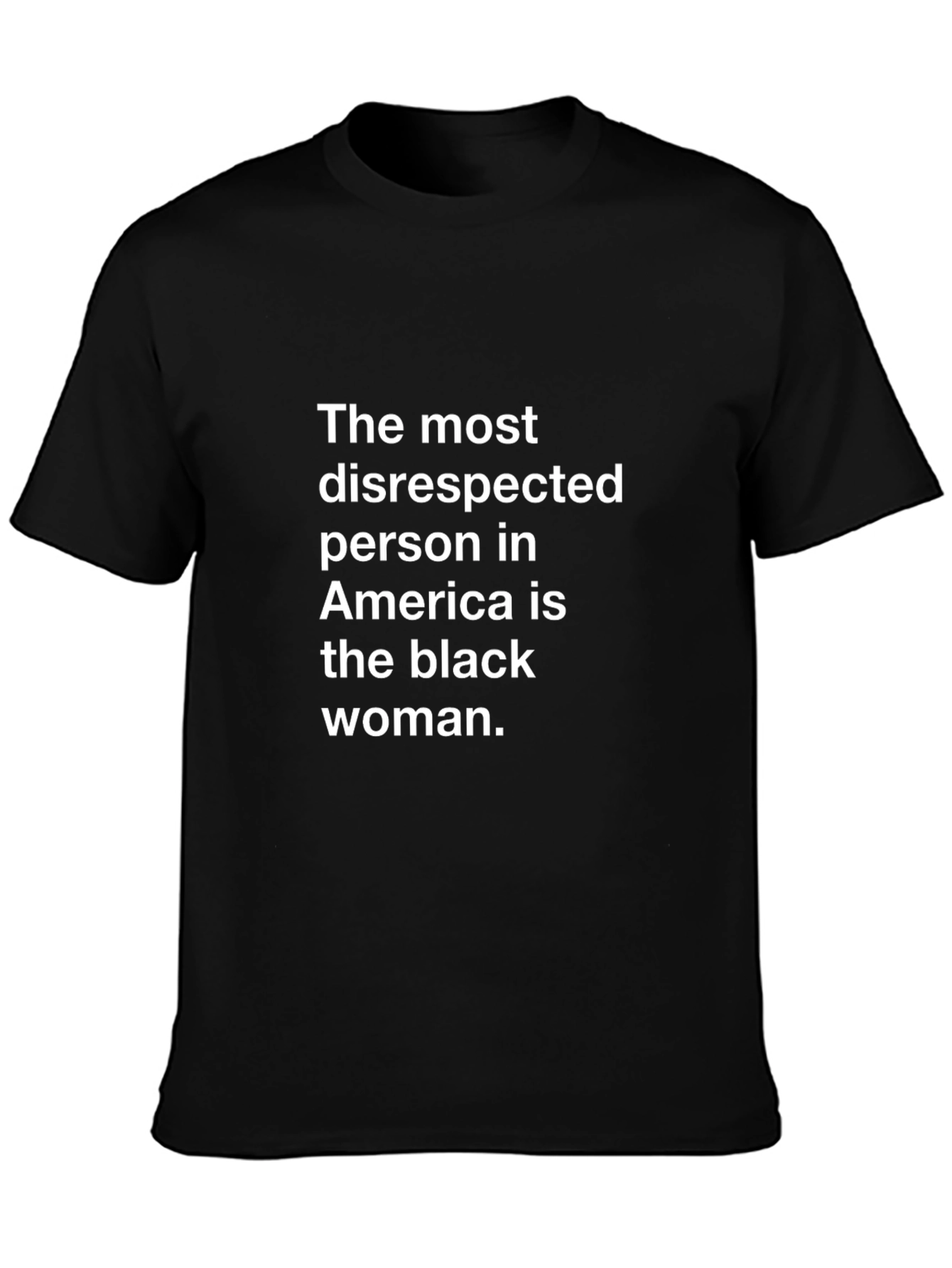 Empowering Statement T-Shirt: Black Woman