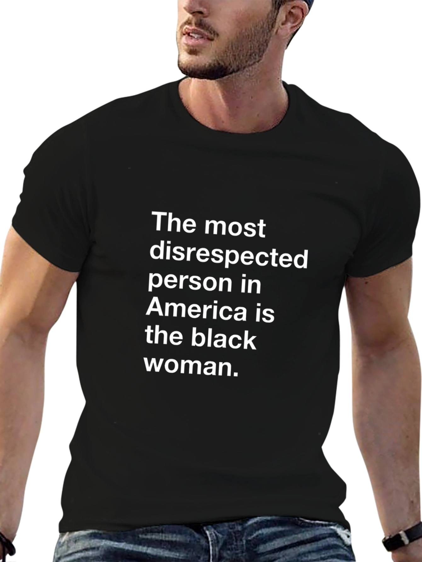 Empowering Statement T-Shirt: Black Woman