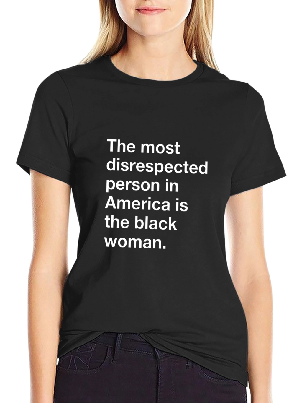 Empowering Statement T-Shirt: Black Woman