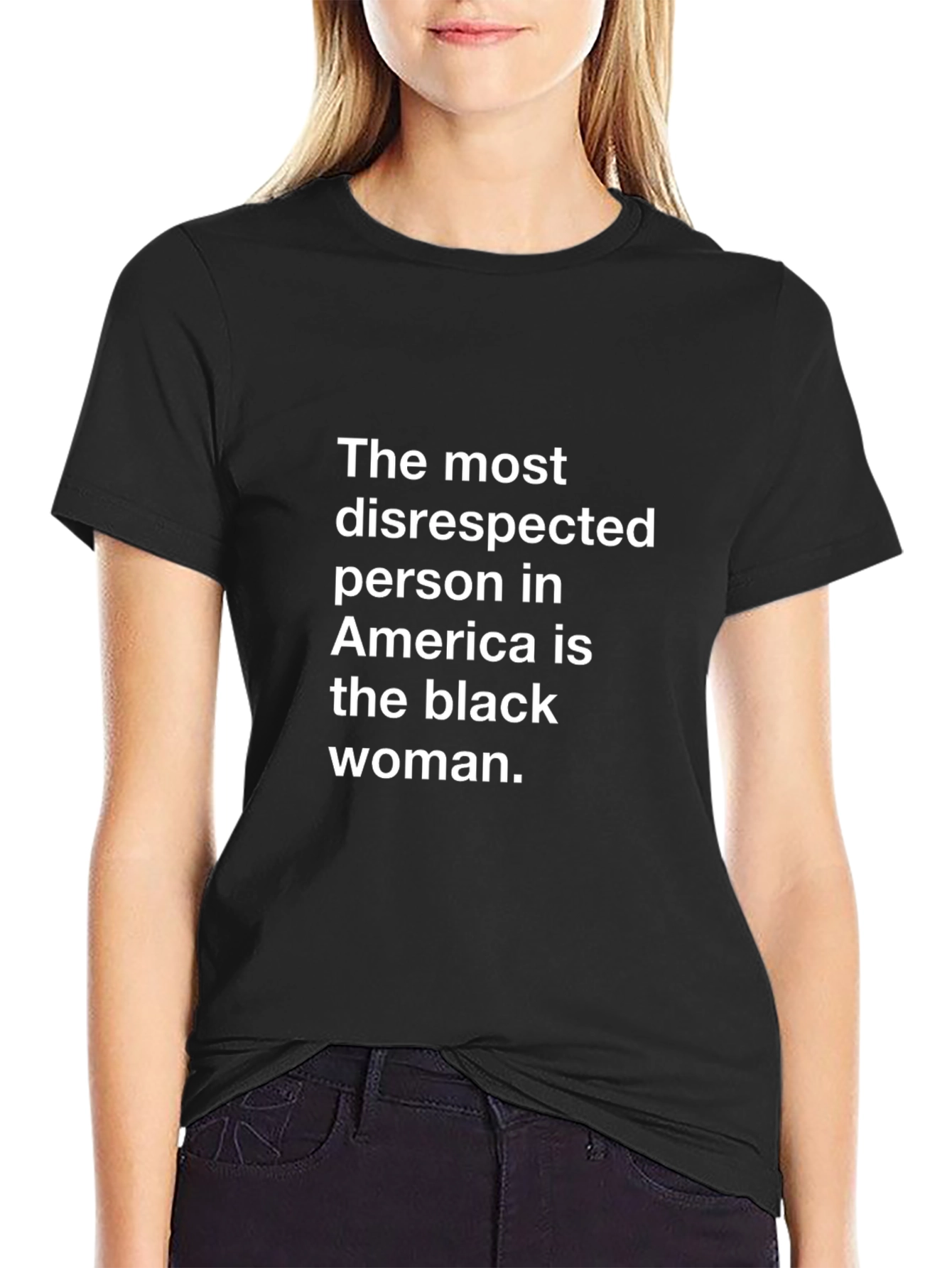 Empowering Statement T-Shirt: Black Woman