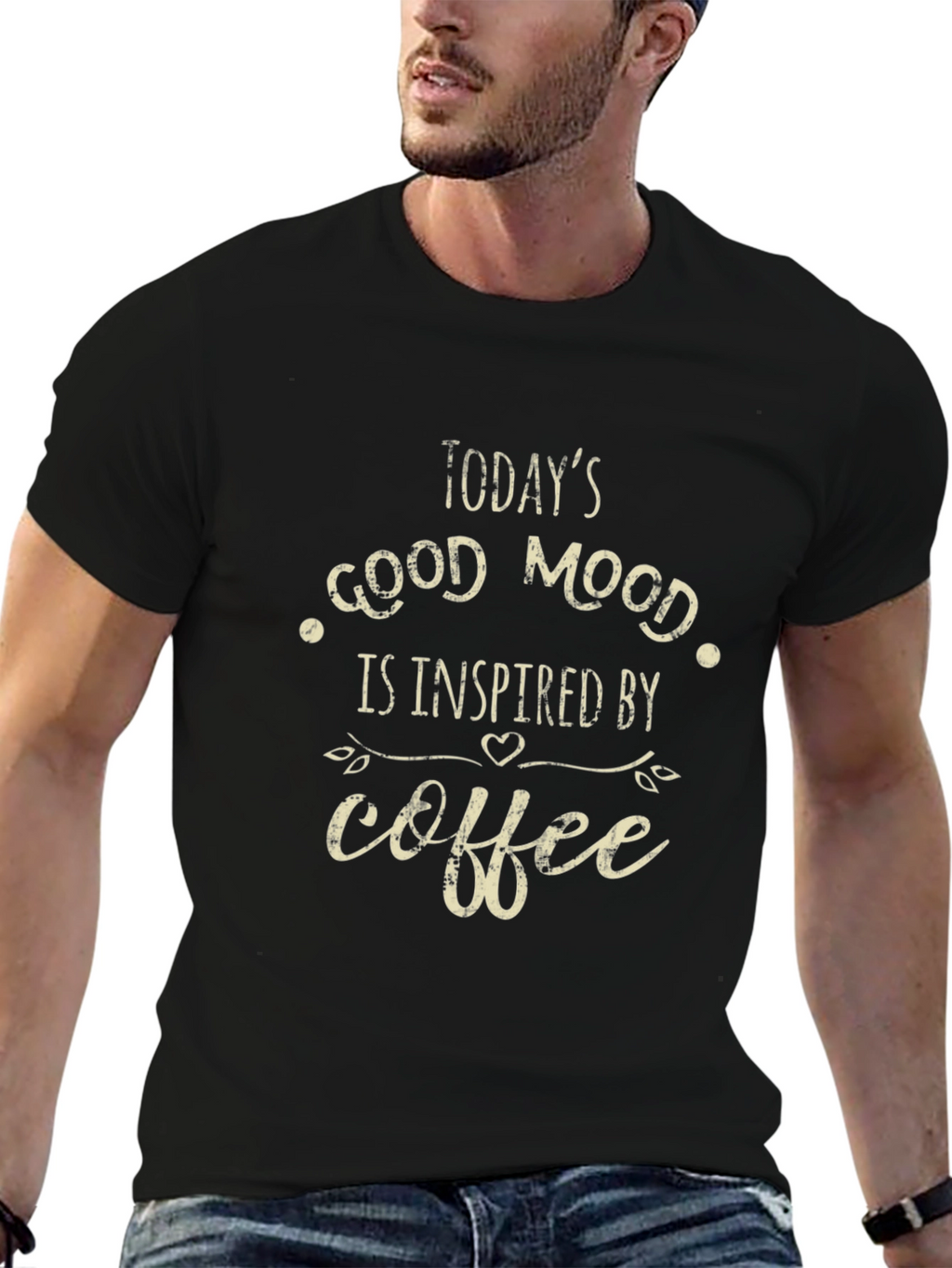 Good Mood Coffee T-Shirt - Unisex Black Tee