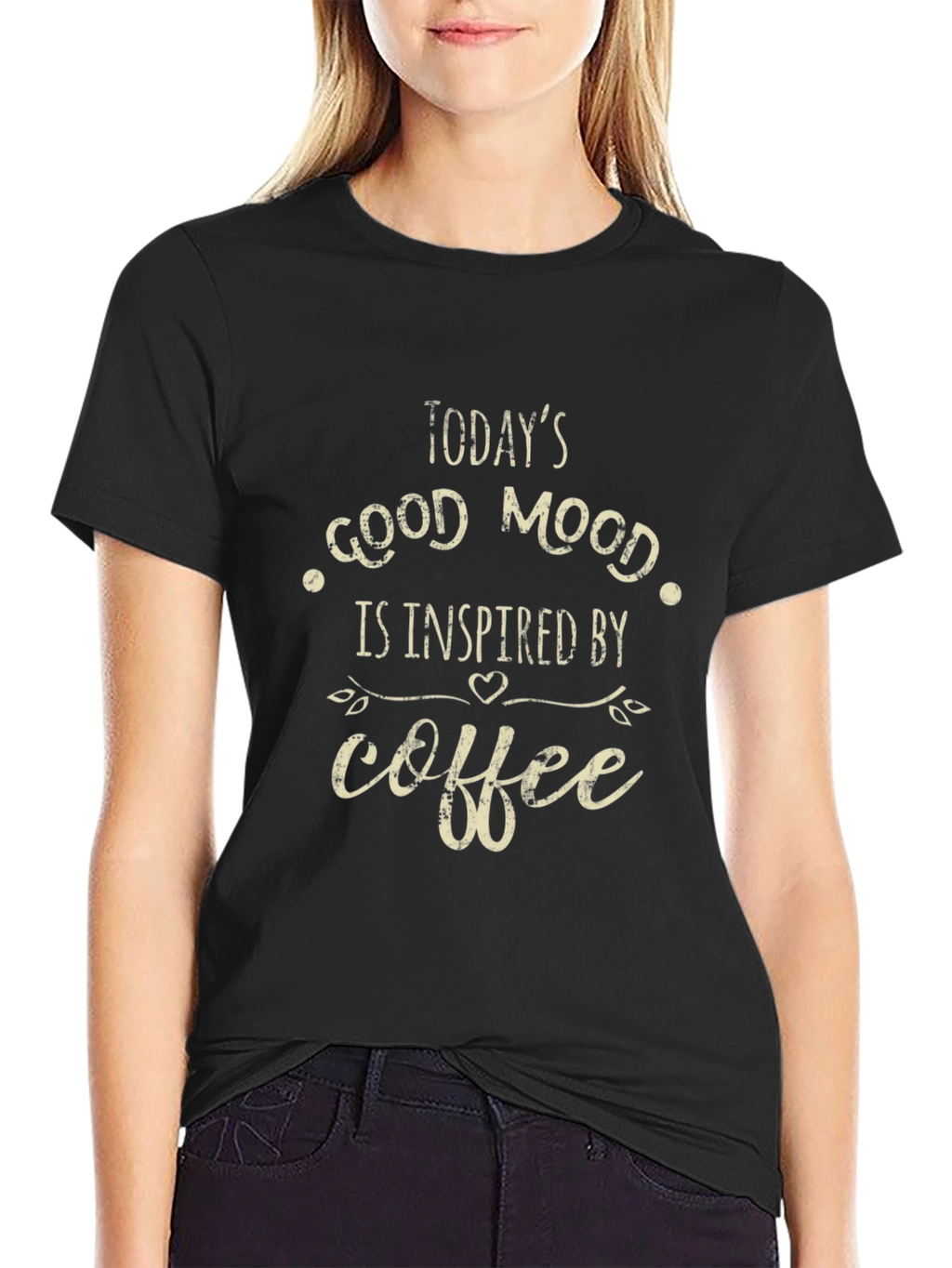 Good Mood Coffee T-Shirt - Unisex Black Tee
